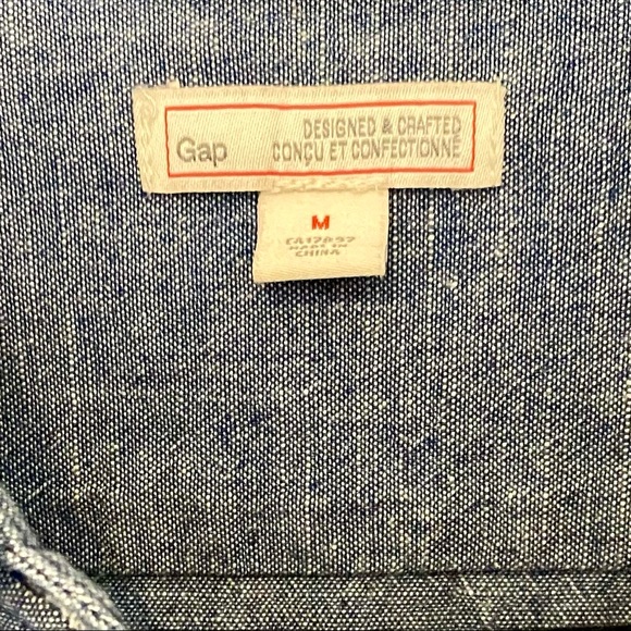 GAP M Chambray Dress - Picture 6 of 6